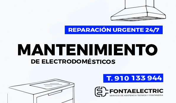 Mantenimiento de electrodomésticos Humanes de Madrid