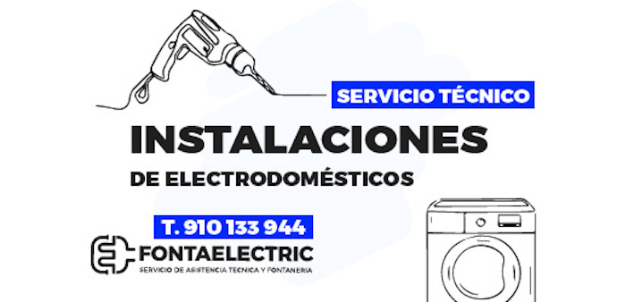 Instalación de electrodomésticos Madrid