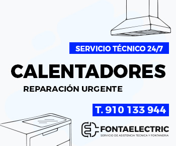 Servicio técnico oficial de calentadores en Madrid