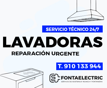 Servicio técnico oficial de lavadoras en Madrid