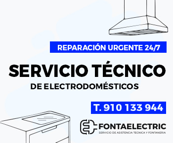 Servicio técnico oficial de electrodomésticos en Madrid